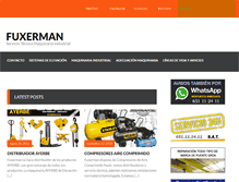 Tablet Screenshot of fuxerman.com